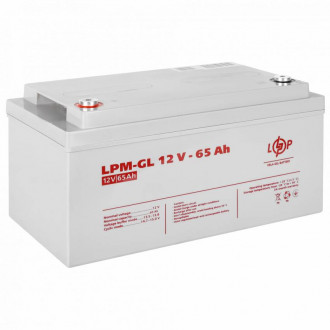 Акумулятор гелевий LPM-GL 12V - 65 Ah