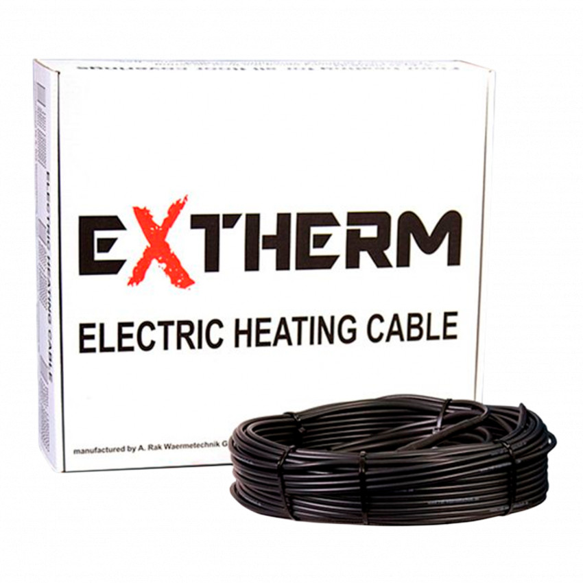 Нагрівальний кабель двожильний Extherm ETT ECO 30-480-