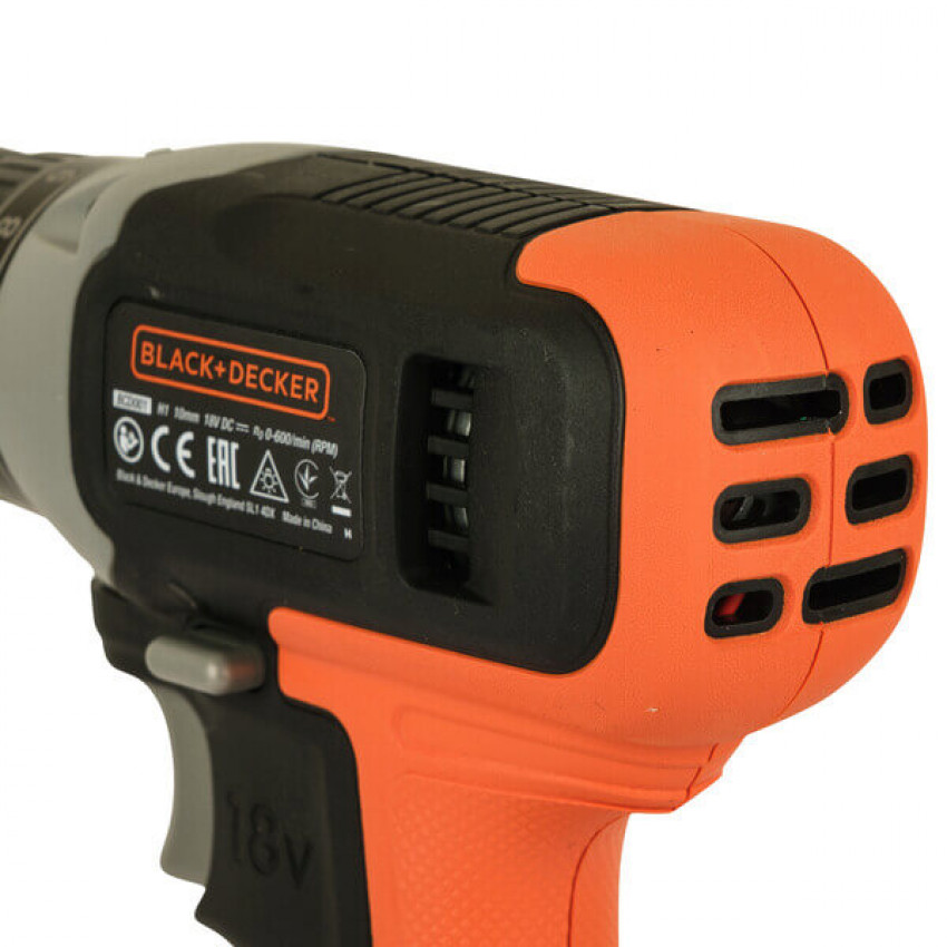 Дриль-шурупокрут акумуляторний BLACK+DECKER BCD001C1-BCD001C1