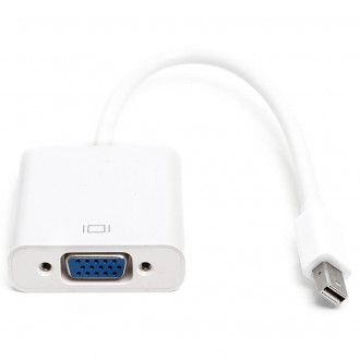 Перехідник PowerPlant mini DisplayPort (Thunderbolt) (M) – VGA (F), 0.15 м-[articul]