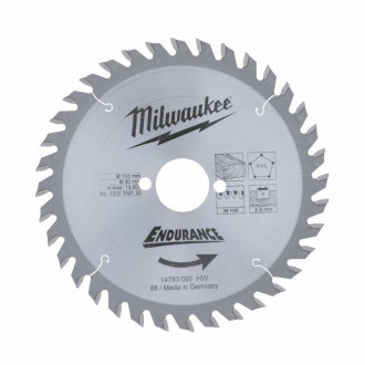 Диск пильний MILWAUKEE, Ø165/30мм, 36 зуб-[articul]