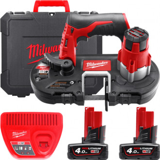 Акумуляторна стрічкова пилка MILWAUKEE M12 BS-402C MILWAUKEE-[articul]