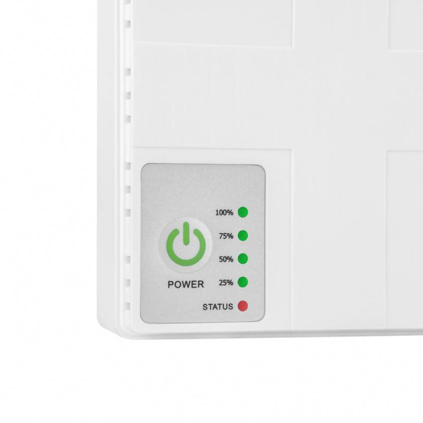 Портативне джерело безперебійного живлення GreenVision GV-008-UPS-DC1018W White-D-20049