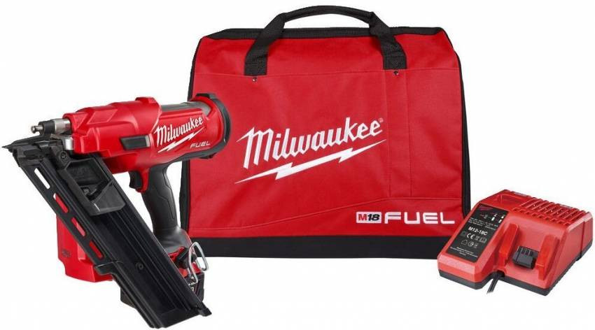 Акумуляторний цвяхів Milwaukee M18 FFN-502C ( зар.пр., 2акум.Х5Ач, кейс) (4933471404)-4933471404