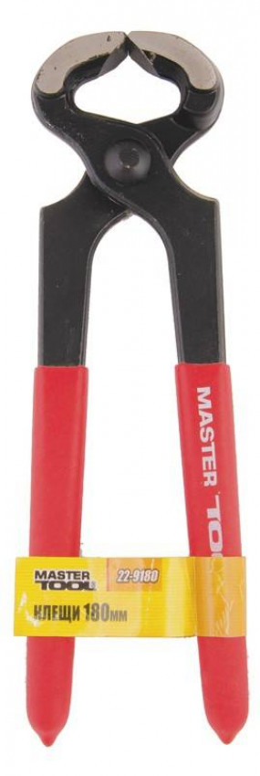 MasterTool Кліщі 180 мм, C45, HRC 44~48, Арт.: 22-9180-22-9180