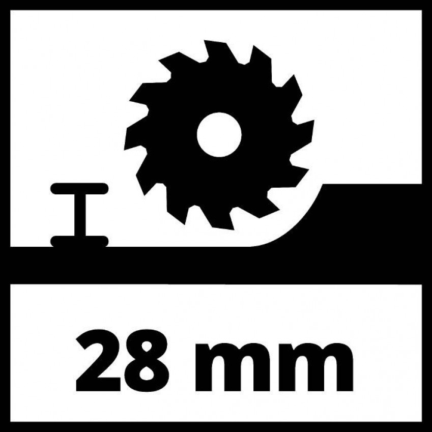 Міні-пила циркулярна акумуляторна TE-CS 18/89 Li Kit 2.5 Ah (4331100K)-