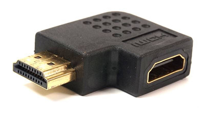 Перехідник PowerPlant HDMI AF – HDMI AM, правий кут-[articul]