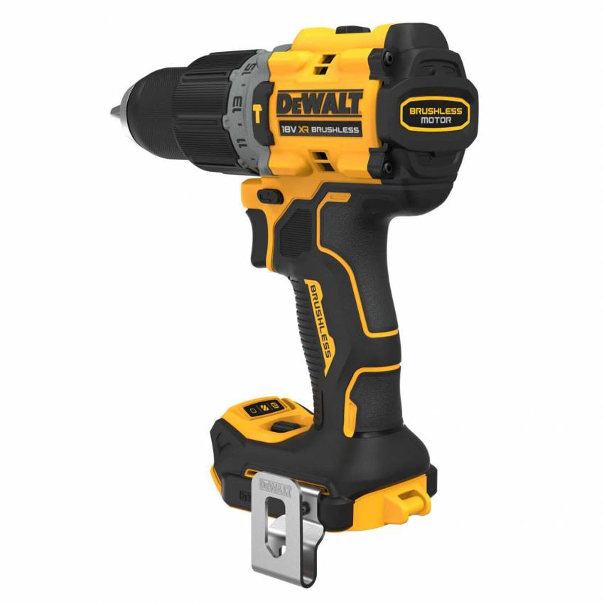 Дрель-шуруповёрт аккумуляторная бесщёточная ударная DeWALT DCD805NT-DCD805NT