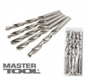 MasterTool Свердло для металу Р6М5 1,0 мм біле, Арт.: 10-1010-Б-[articul]