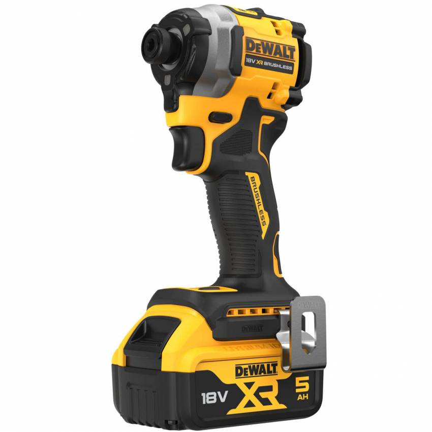 Шуруповерт акумуляторний ударний безщітковий DeWALT DCF850P2T-DCF850P2T