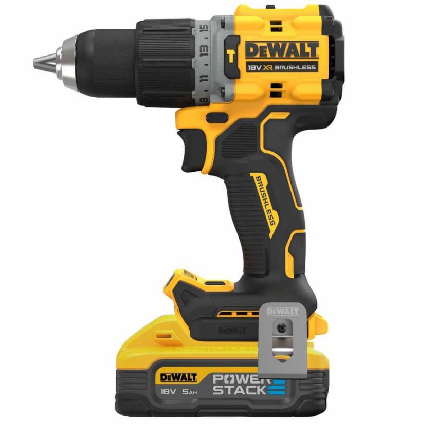 Дриль-шурупокрут акумуляторний безщітковий ударний DeWALT DCD805H2T-DCD805H2T