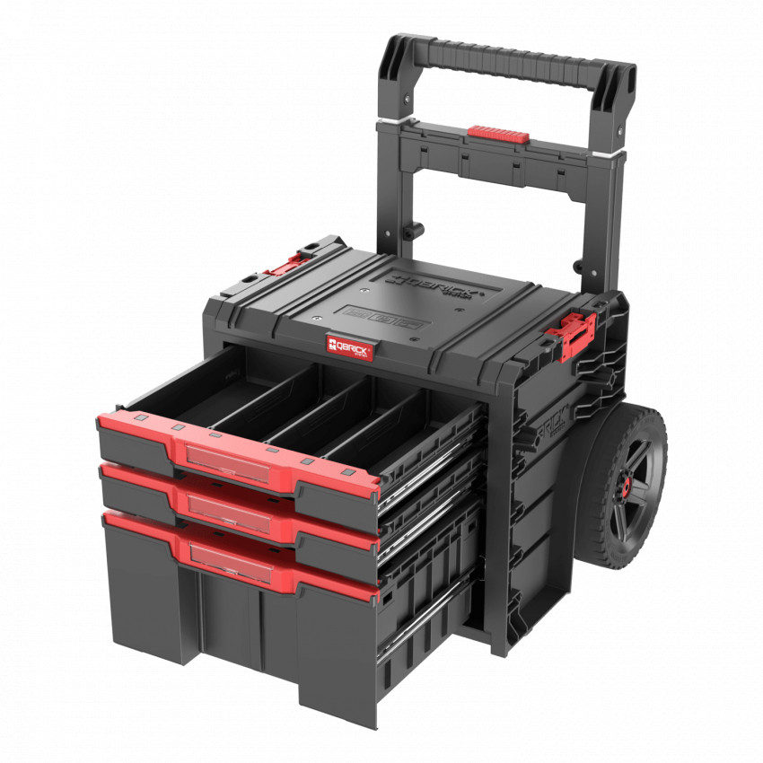 Ящик для інструментів QBRICK SYSTEM PRO CART 2.0 PLUS DRAWER 3 Розмір: 520 x 440 x 660-SKRWQCP2PD3CZAPG001