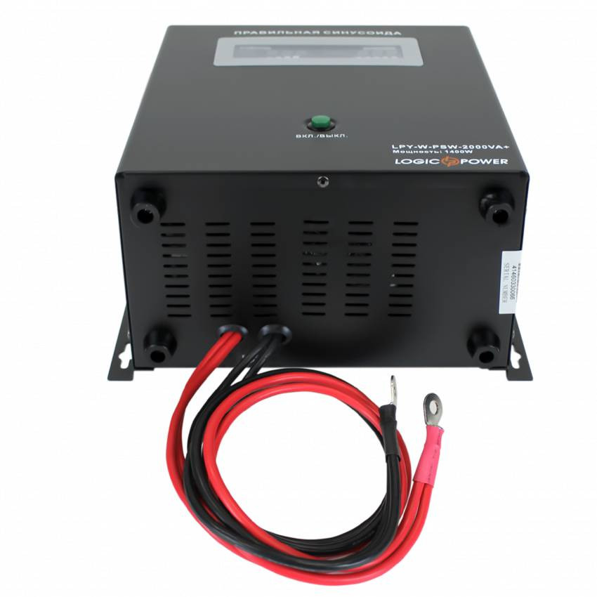 ДБЖ з правильною синусоїдою 24V LPY- W - PSW-2000VA+ (1400Вт)10A/20A-