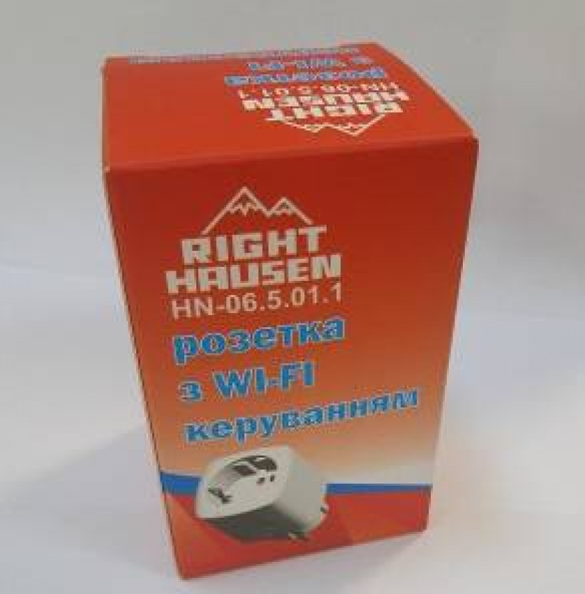 Розетка з Wi Fi керуванням Right Hausen-HN-065011