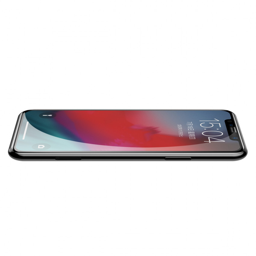 Захисне скло Baseus для iPhone Xs Max, iPhone 11 Pro Max, 0.2mm, Чорний (SGAPIPH65-TN01)-