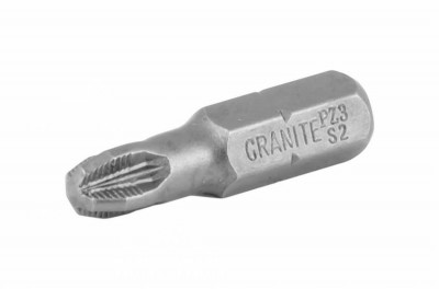 Насадки викруткові GRANITE РZ3х25 мм S2 10 шт 10-93-251-[articul]