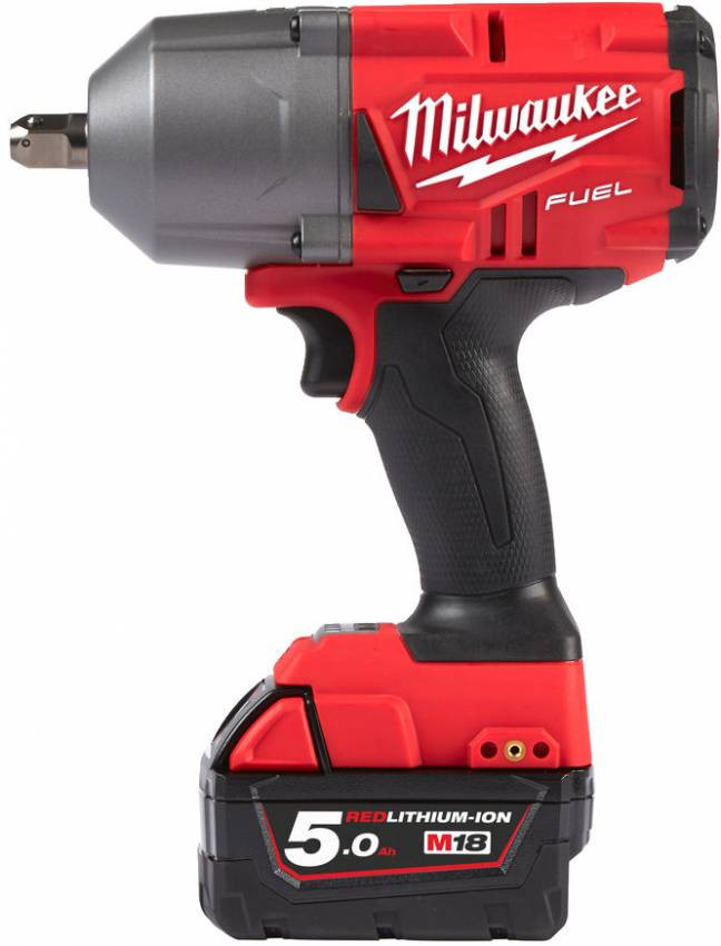 Гайковерт акумуляторний 1/2" MILWAUKEE, M18 FHIWP12-502X, 1491Нм (зарядний пристрій, 2 акум.Х 5Ач, HDкейс)-4933459693