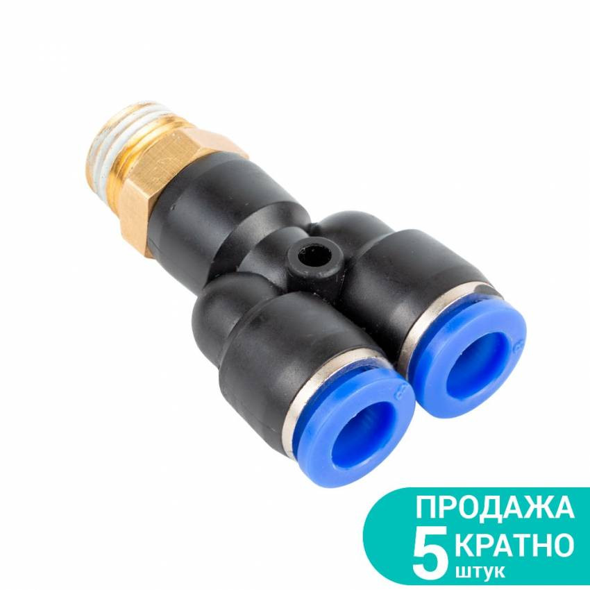 Гніздо (Y-подібне) Ø12 * 12 * 12 мм МТ 3/8 "Sigma (7027901)-7027901