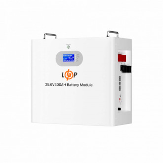 Акумулятор LP LiFePO4 25,6V - 300 Ah 7680Wh (Smart BMS 200A) RS485/CAN-[articul]