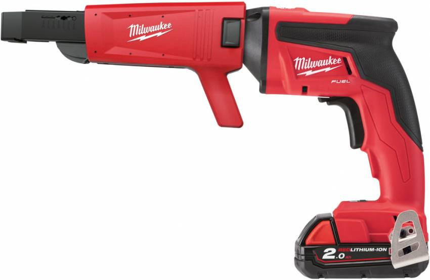 Шуруповерт для гіпсокартону акумуляторний MILWAUKEE, M18 FSGC-202X ( заряд.пристрій, 2 акум.Х 2Ач, HDкейс)-4933459199