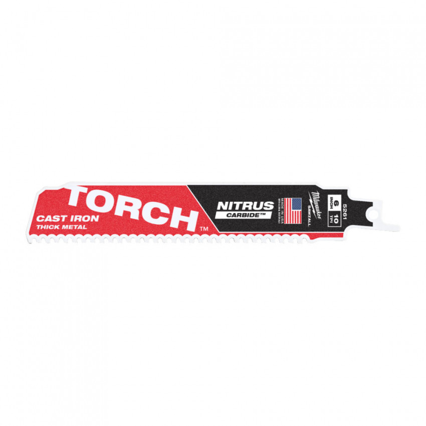 Полотно для шаб.пили TCT TORCH NITRUS 150x10 (1шт) MILWAUKEE-48006251