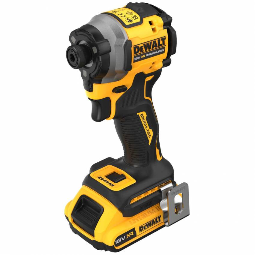 Шуруповерт акумуляторний ударний безщітковий DeWALT DCF850D2T-DCF850D2T