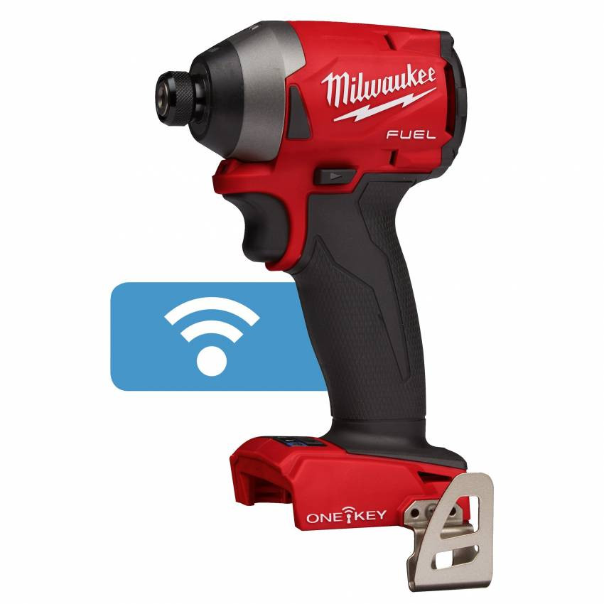 Імпульсний ударний акумуляторний шуруповерт 1/4" HEX MILWAUKEE, M18 ONEID2-0X, 226Нм (HDкейс)-4933464090