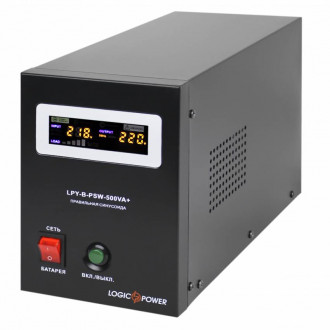 Комплект резервного живлення LogicPower ИБП B500 + литиевая (LiFePO4) батарея 960W