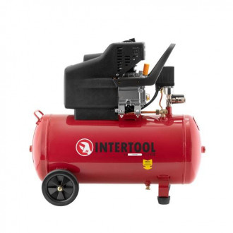 Компресор 50 л, 1500 Вт, 220 В, 8 aтм, 206 л/хв. INTERTOOL PT-0003-[articul]