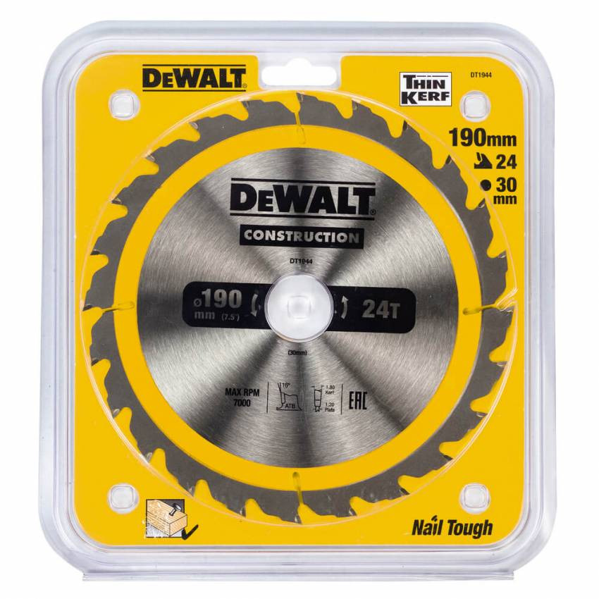 Диск пильний DeWALT DT1944-DT1944