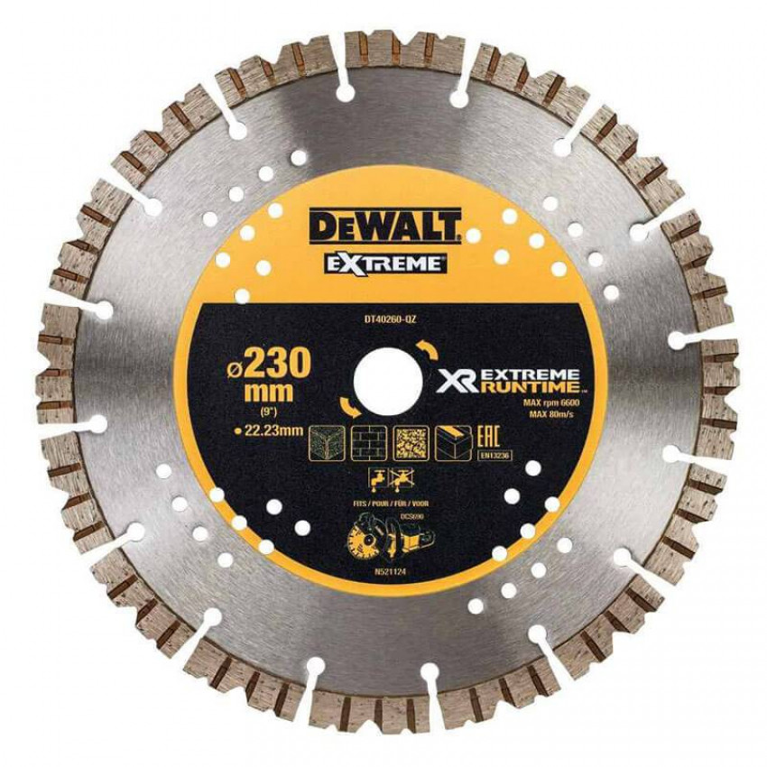 Диск алмазний DeWALT DT40260-DT40260