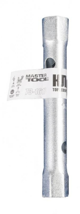 MasterTool Ключ торцевий трубчастий 16*17 мм, Ст.: 73-1617-73-1617