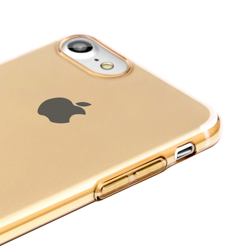 Чохол Baseus для iPhone SE 2020/8/7 Simple Pluggy Gold (ARAPIPH7-A0V)-