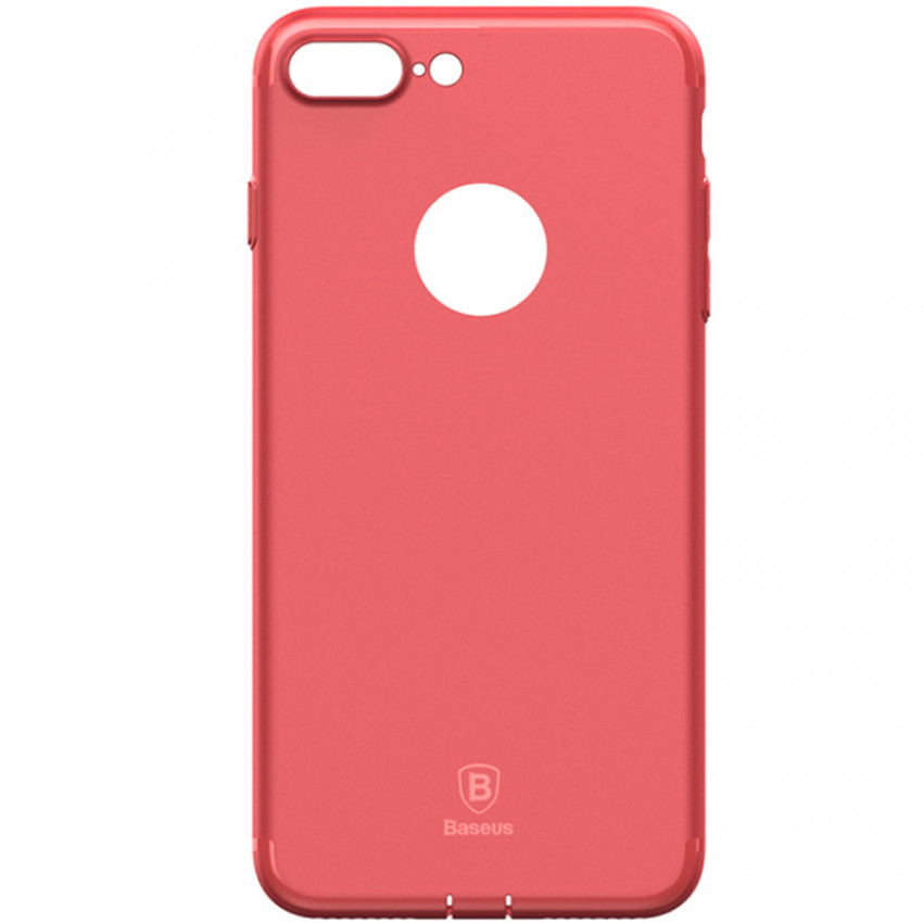 Чохол Baseus для iPhone 8 Plus/7 Plus Simple Solid Red (ARAPIPH7P-MS09)-