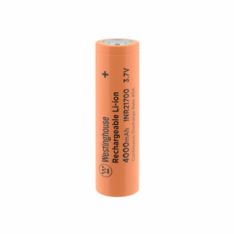 Акумулятор високотоковий літій-іонний Westinghouse Li-ion INR21700, 4000mAh, 10С, 1шт/уп-[articul]