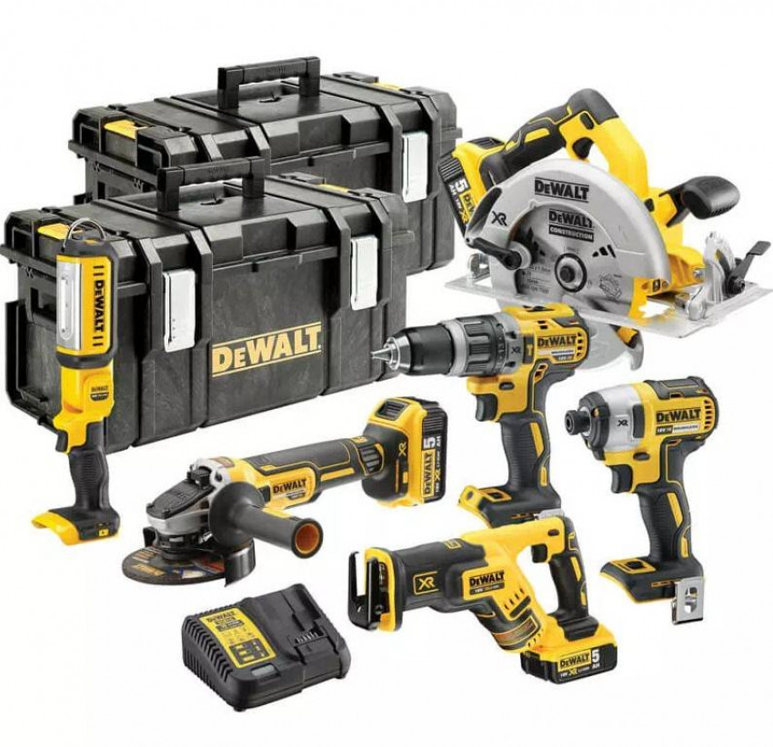 Набір із шести інструментів безщіткових DeWALT DCK623P3-DCK623P3