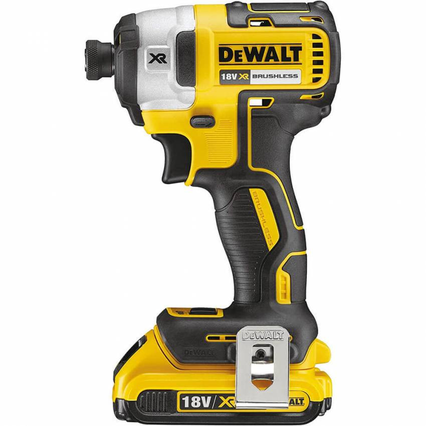 Шуруповерт акумуляторний ударний безщітковий DeWALT DCF887NT DCB183-DCF887NT+DCB183