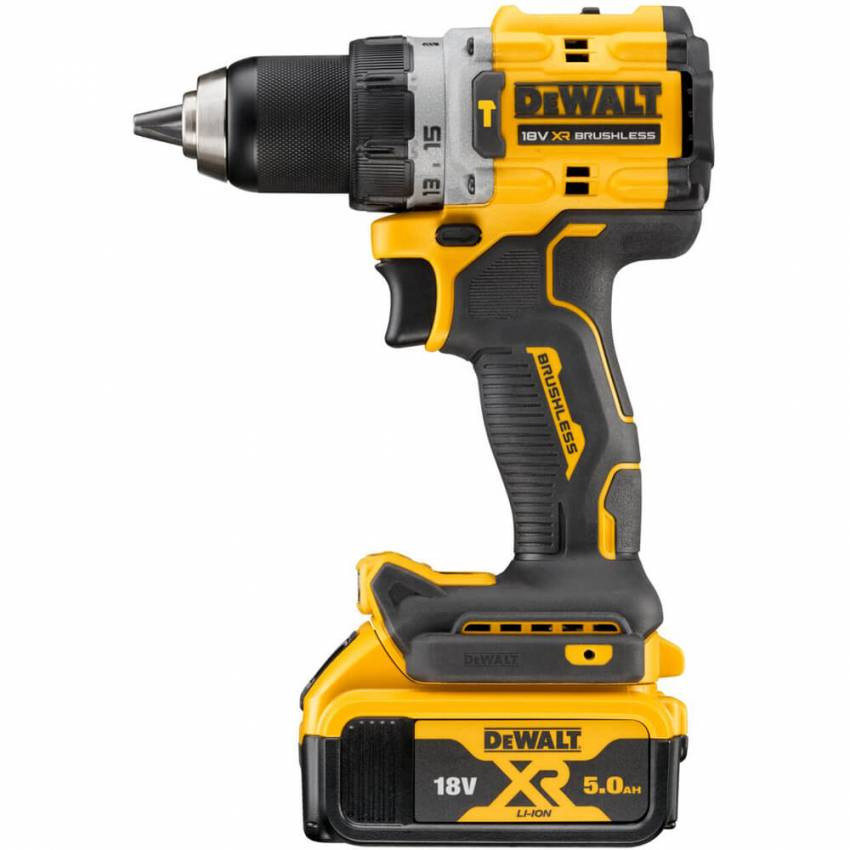 Дрель-шуруповёрт аккумуляторная бесщёточная ударная DeWALT DCD805P2T-DCD805P2T