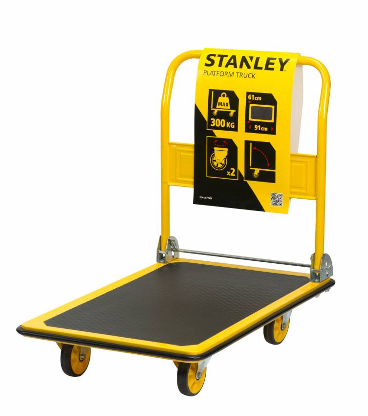 Візок з платформою складський STANLEY PC528 для переміщення вантажів на сладі 300 кг-8717496635280