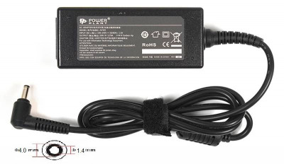 Адаптер для ноутбука PowerPlant ASUS 220V, 19V 33W 1.75A (4.0*1.35)-[articul]