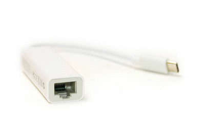 Кабель PowerPlant USB Type-C – RJ45, 12 см-[articul]