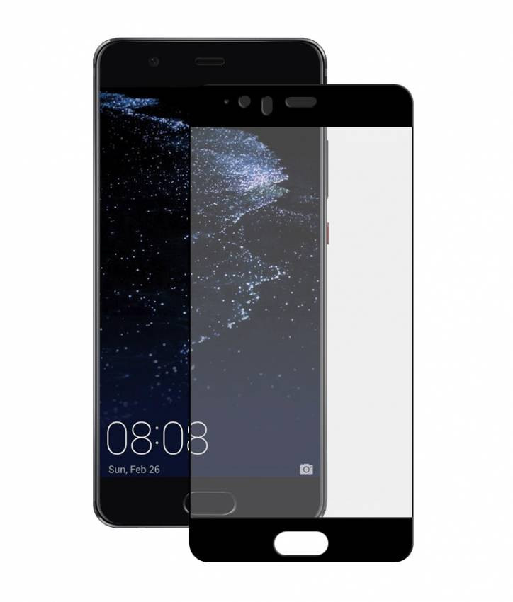 Захисне скло Full screen PowerPlant для Huawei P10 Plus Black-GL604982