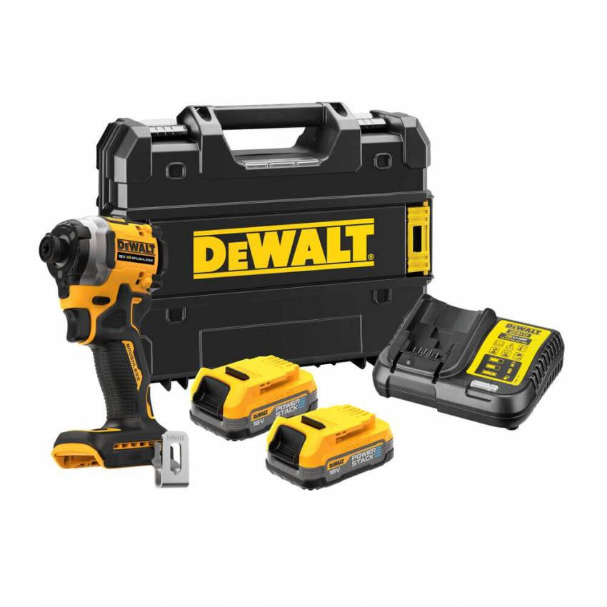 Шуруповерт ударний акумуляторний безщітковий DeWALT DCF850E2T-DCF850E2T