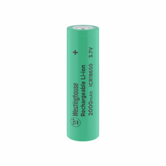 Акумулятор літій-іонний Westinghouse Li-ion ICR18650, 2000mAh, 1С, 1шт/уп-[articul]