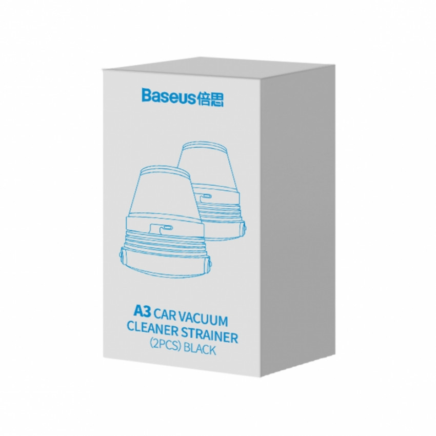 Фільтр для пилососу Baseus A3 (2PCS) Чорний (CRXCQA3-A01)-