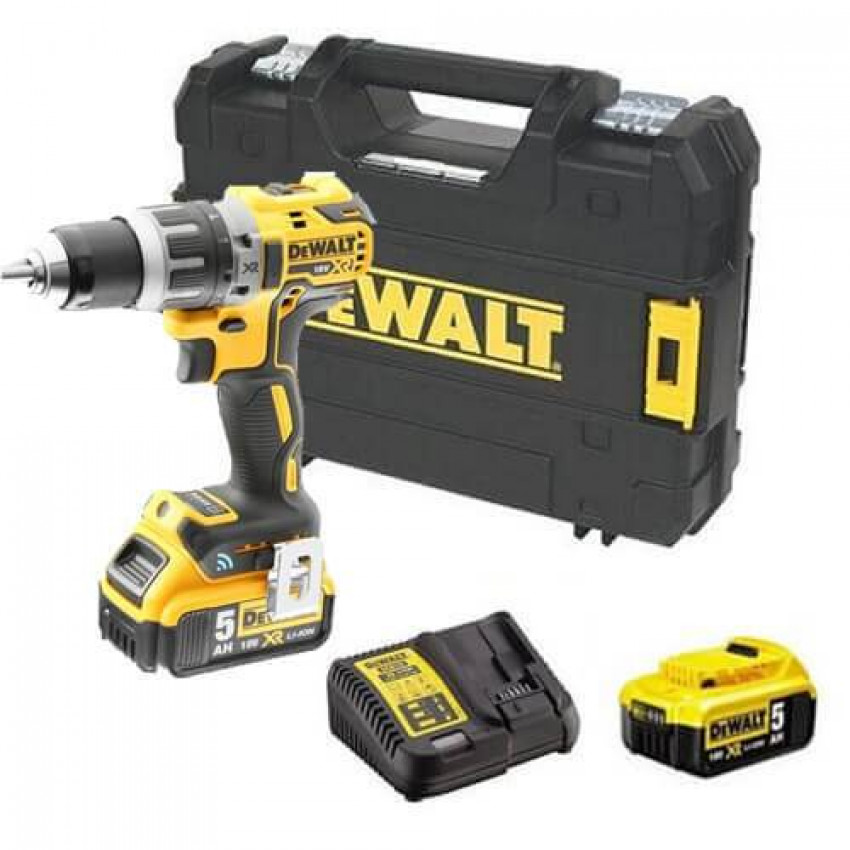 Дриль-шуруповерт акумуляторний безщітковий DeWALT DCD792P2B-DCD792P2B