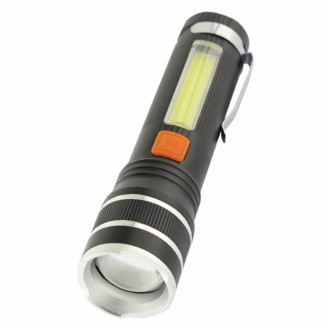 Ліхтар ручний Quantum  QM-FL1032 Helper 10W LED zoom +COB  з USB-[articul]