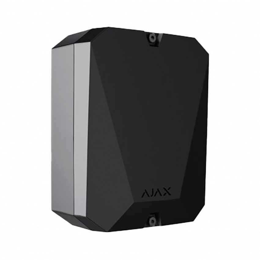 Провідний модуль для інтеграції сторонніх датчиків AJAX MultiTransmitter Fibra (black)-