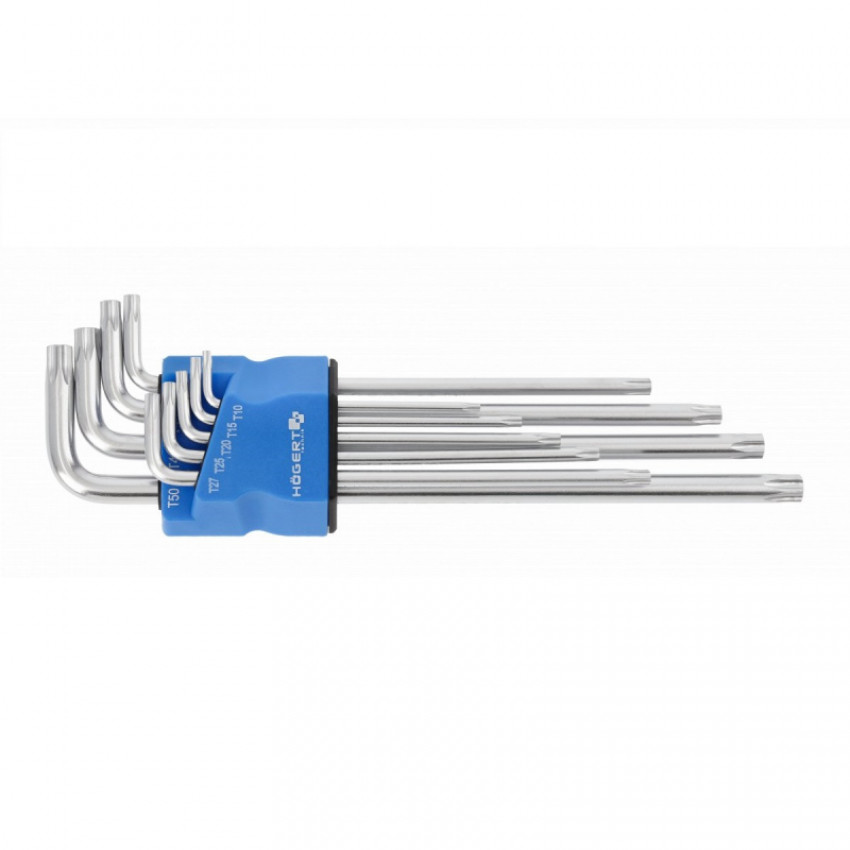 Набір ключів TAMPER TORX HOEGERT 10 - 50 HT1W831-HT1W831