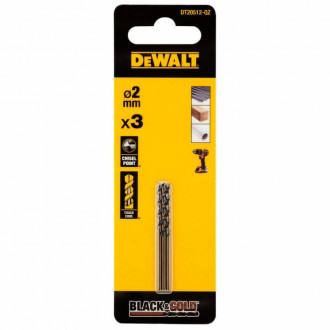 Свердло по металу EXTREME Black &amp; Gold DeWALT DT20512-[articul]